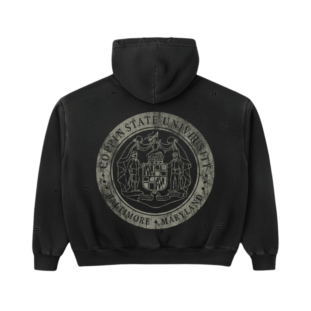 CSU 126 ANNIVERSARY ZIP UP JACKET BLACK